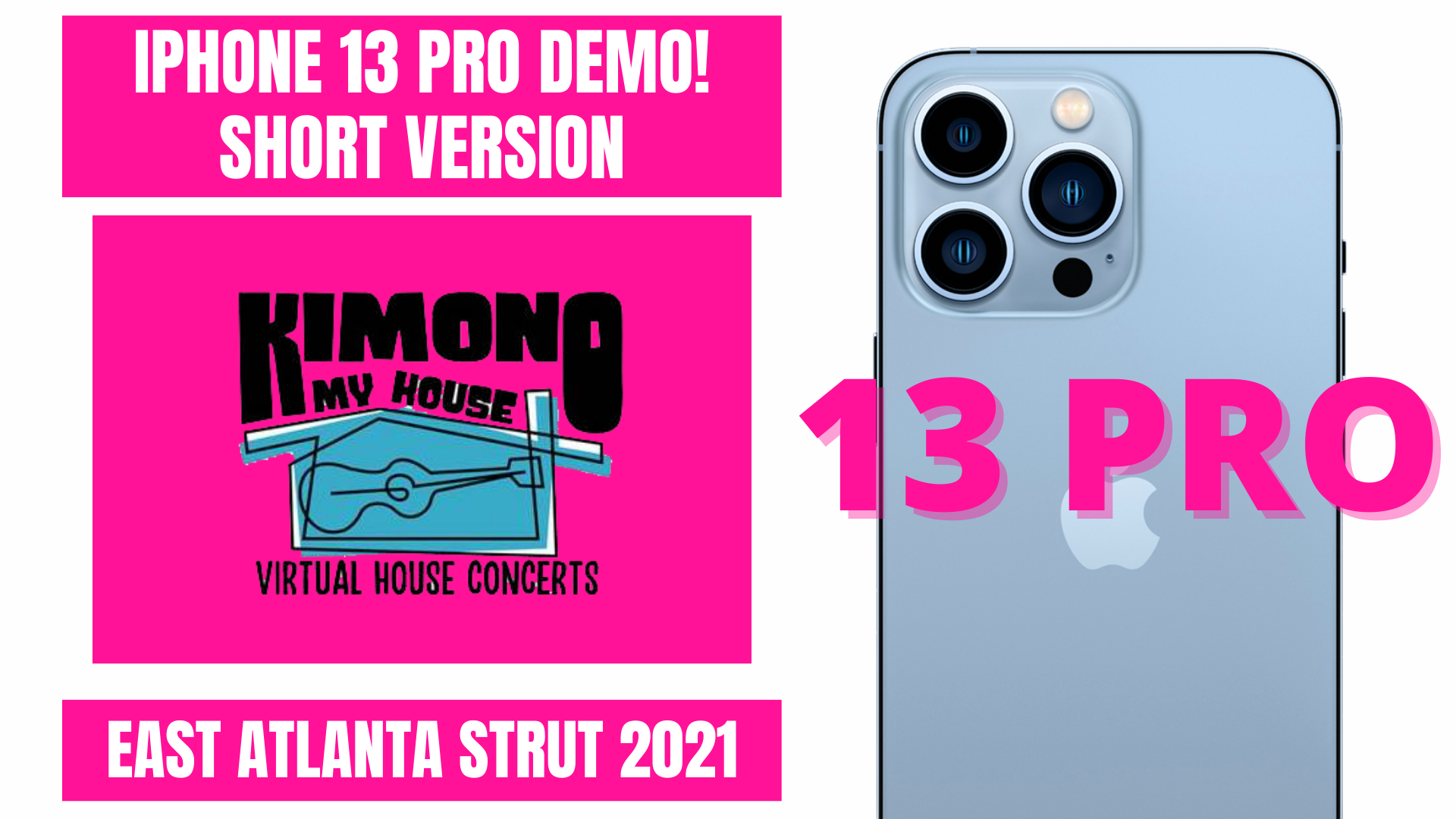 iPhone 13 Pro Demo at Kimono My Strut 2021 - Short Version - 4K