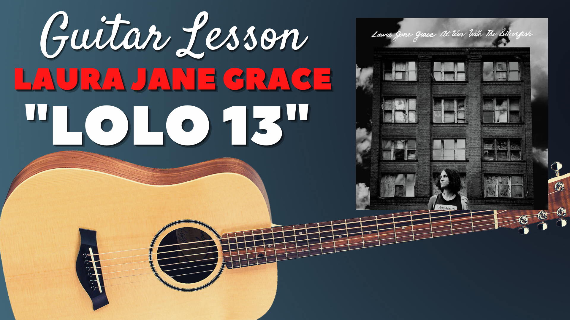 Laura Jane Grace - "Lolo 13" - Guitar Lesson
