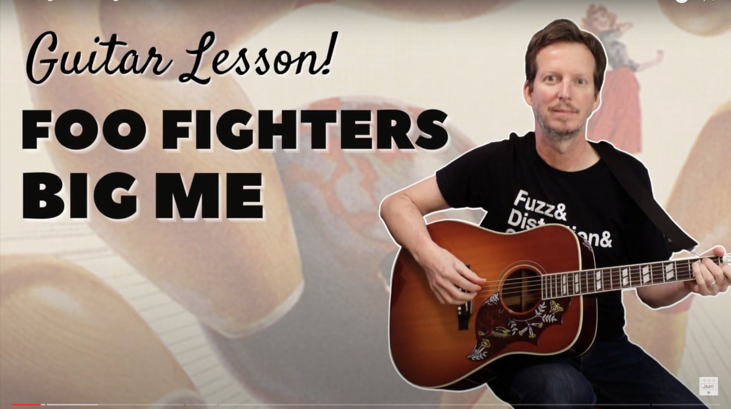 Foo Fighters - "Big Me" - Guitar Lesson