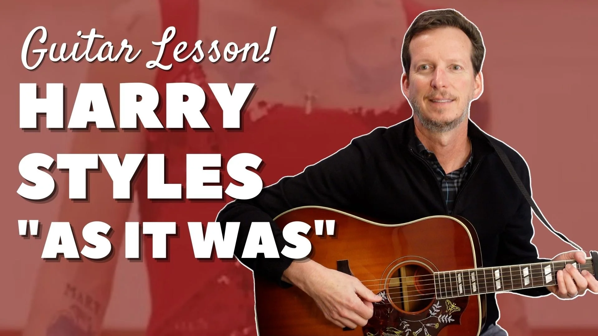 Harry Styles - "As It Was" - Guitar Lesson