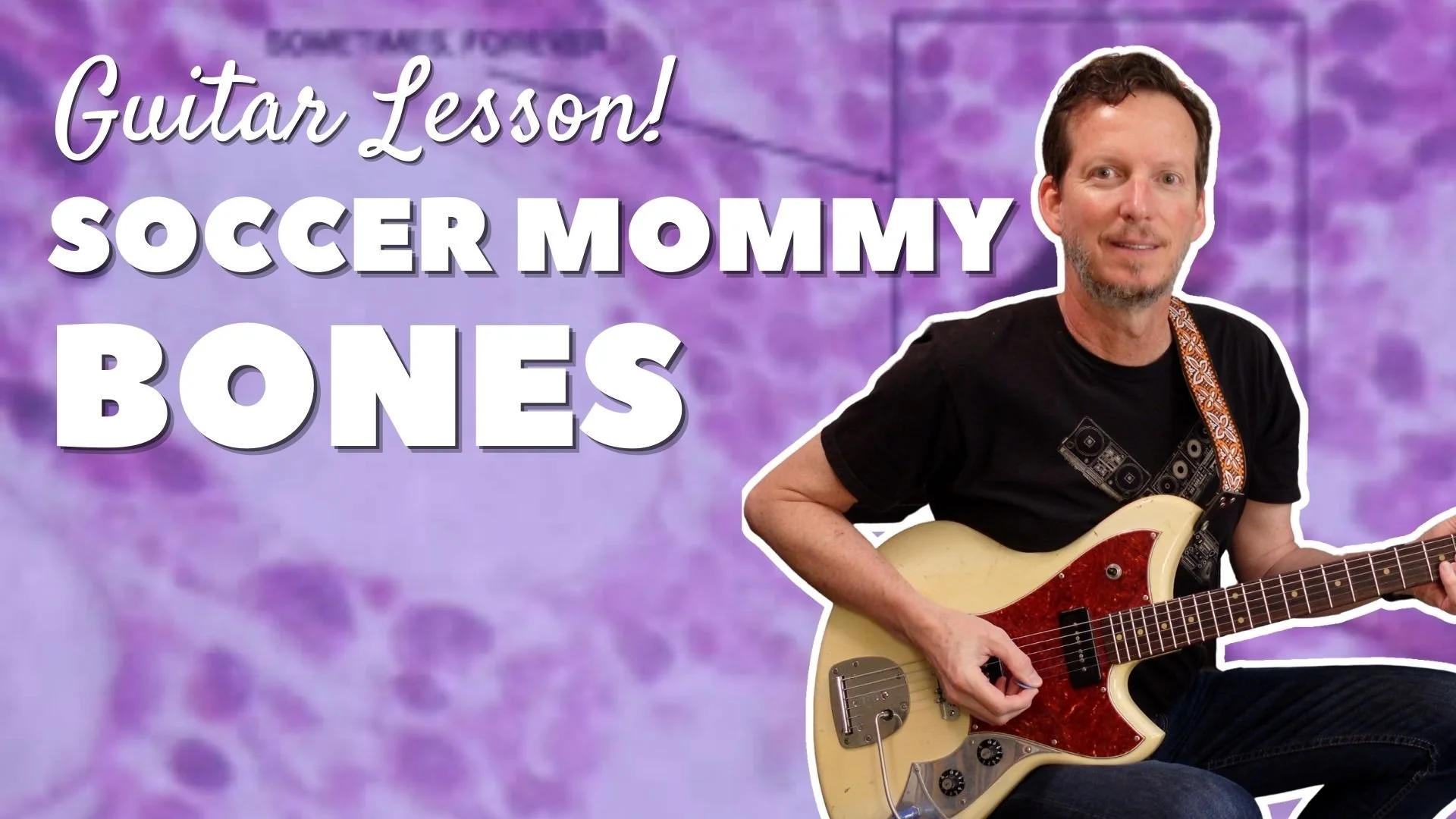 Soccer Mommy - Bones - Guitar Lesson and Tutorial