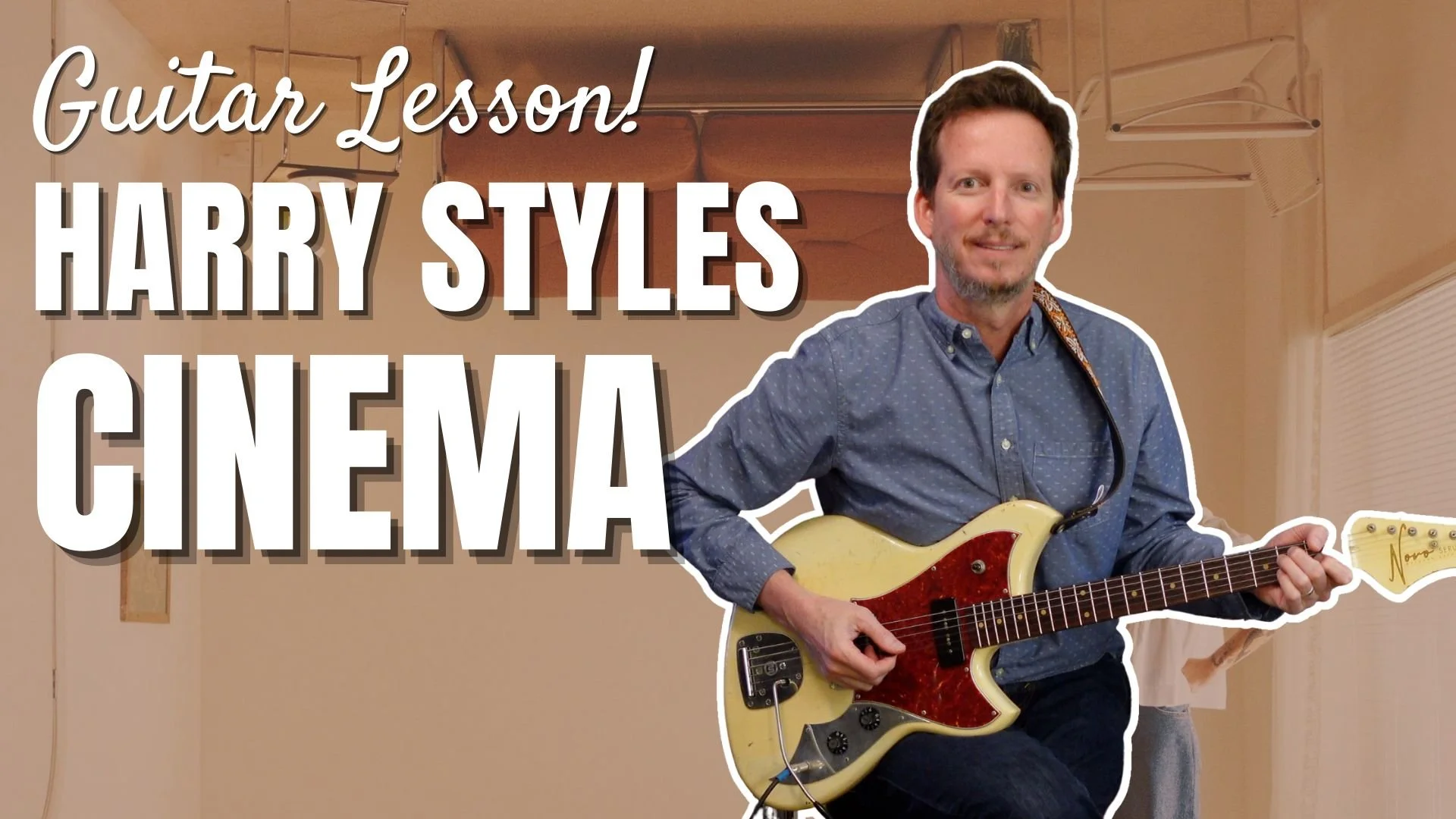 Harry Styles - Cinema - Simplified Guitar Lesson &amp; Tutorial