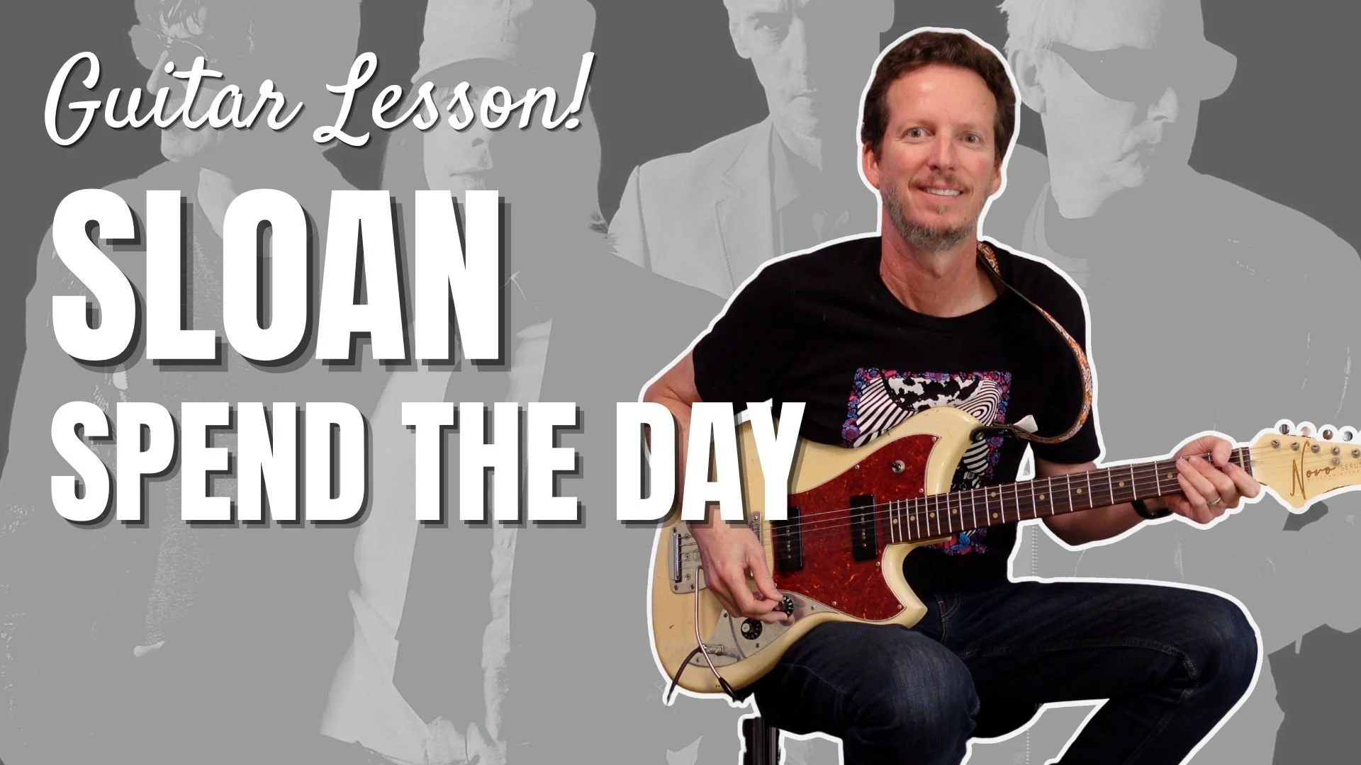 Sloan - Spend the Day - Guitar Lesson &amp; Tutorial