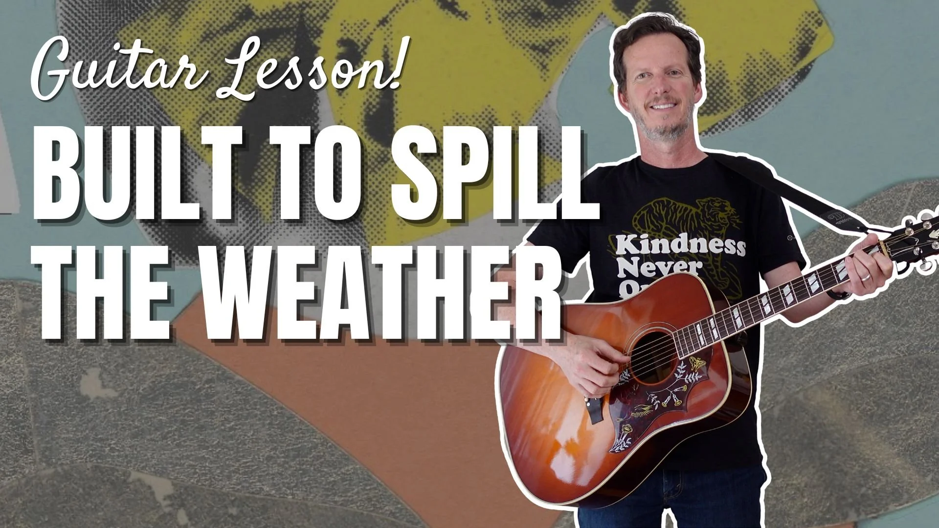 Built to Spill - The Weather - Guitar Lesson &amp; Tutorial
