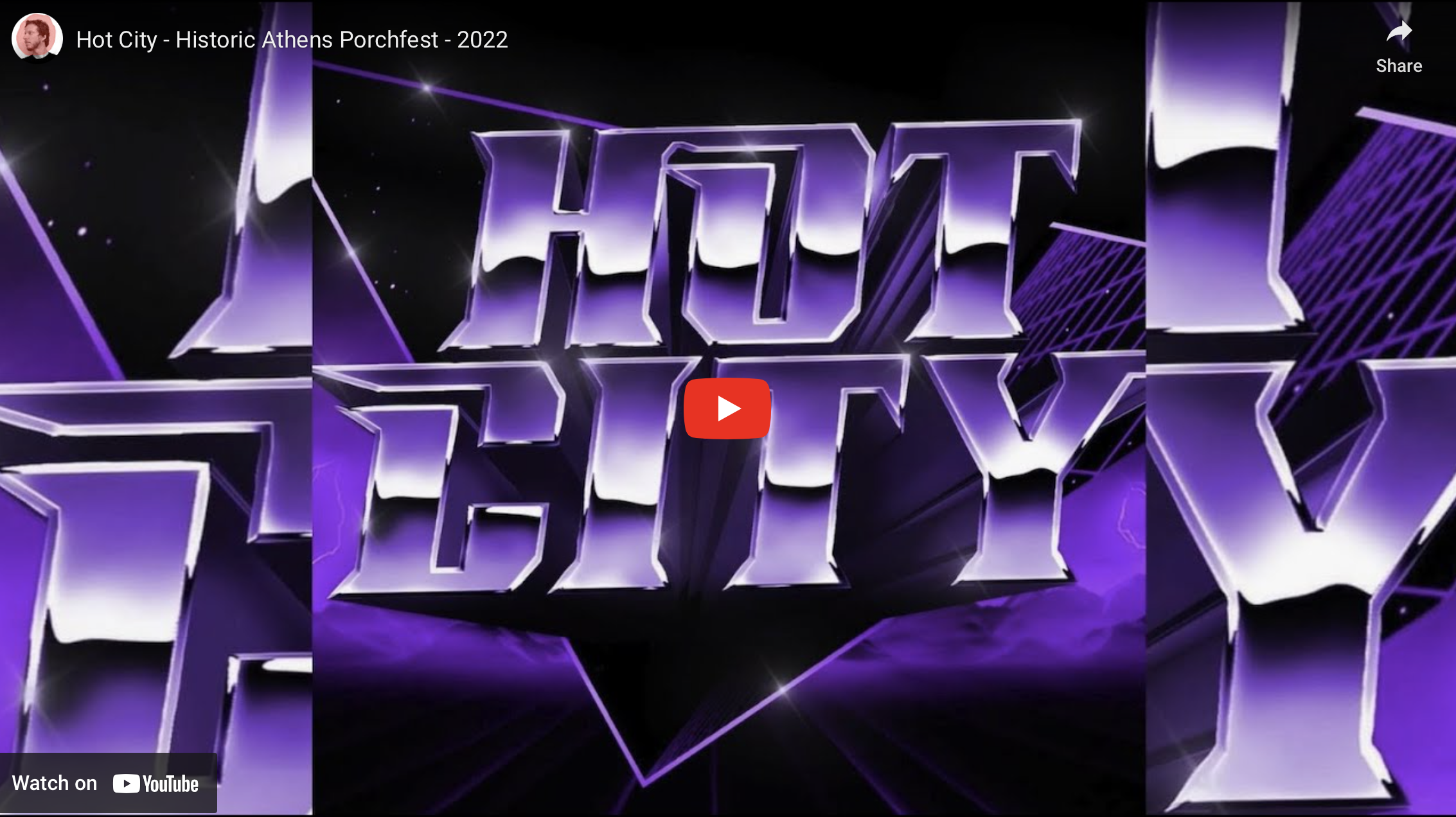 Hot City - Historic Athens Porchfest - 2022