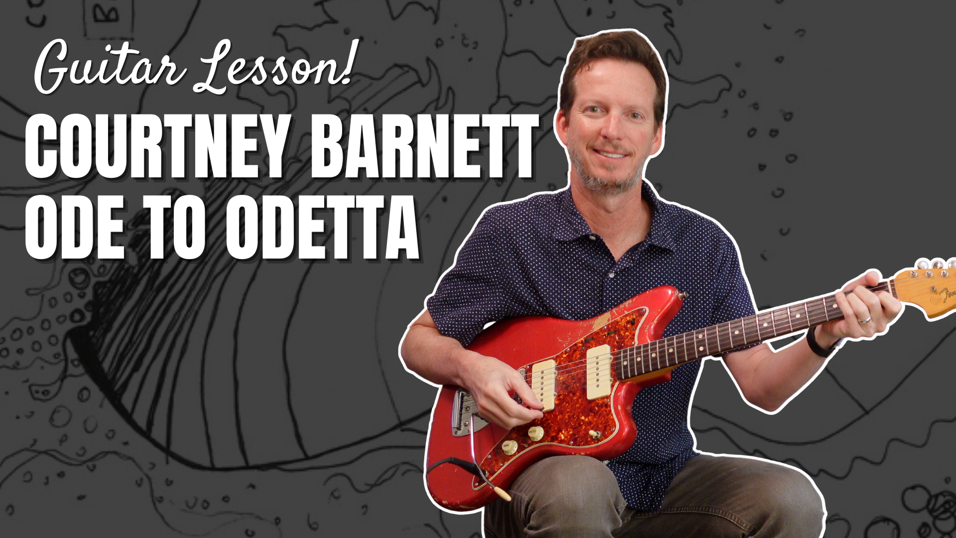 Courtney Barnett - Ode to Odetta - Guitar Lesson and Tutorial