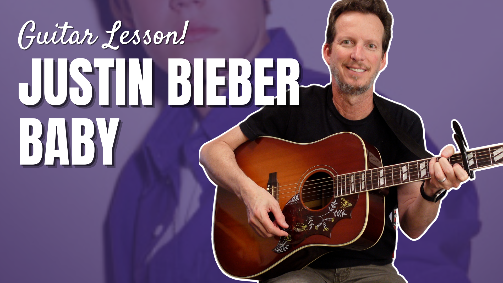 Justin Bieber - Baby - Guitar Lesson and Tutorial