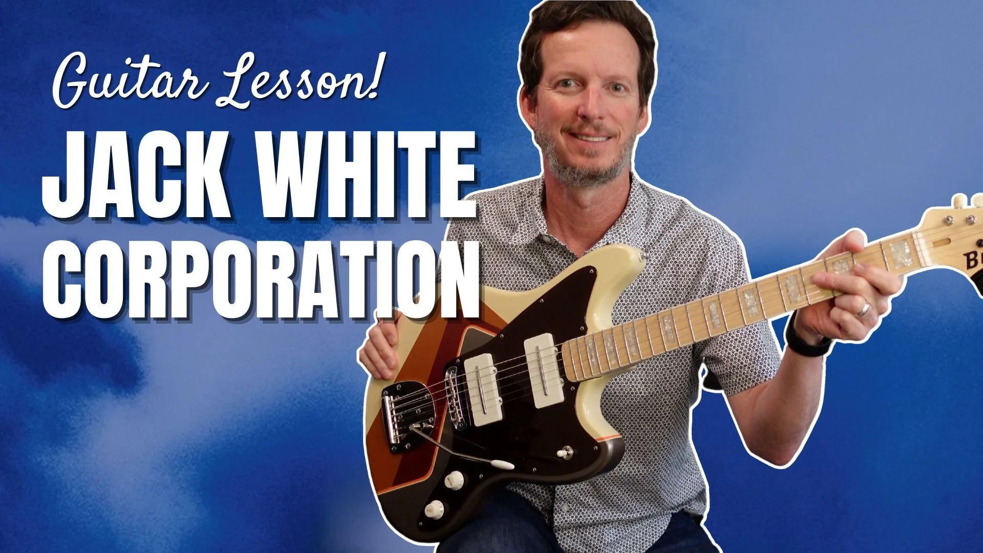Jack White - Corporation - Guitar Lesson and Tutorial