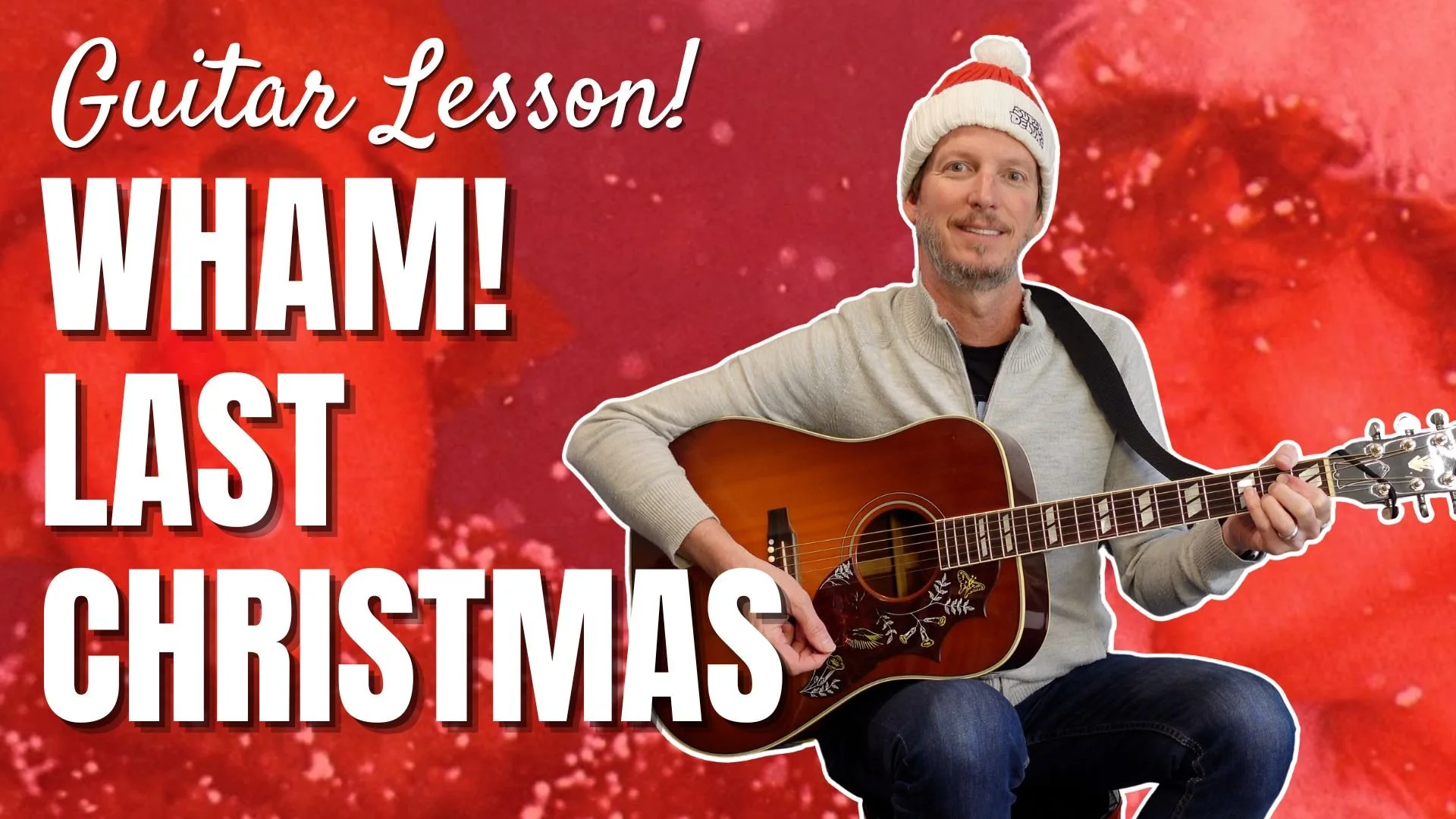 WHAM! - Last Christmas - Guitar Lesson and Tutorial