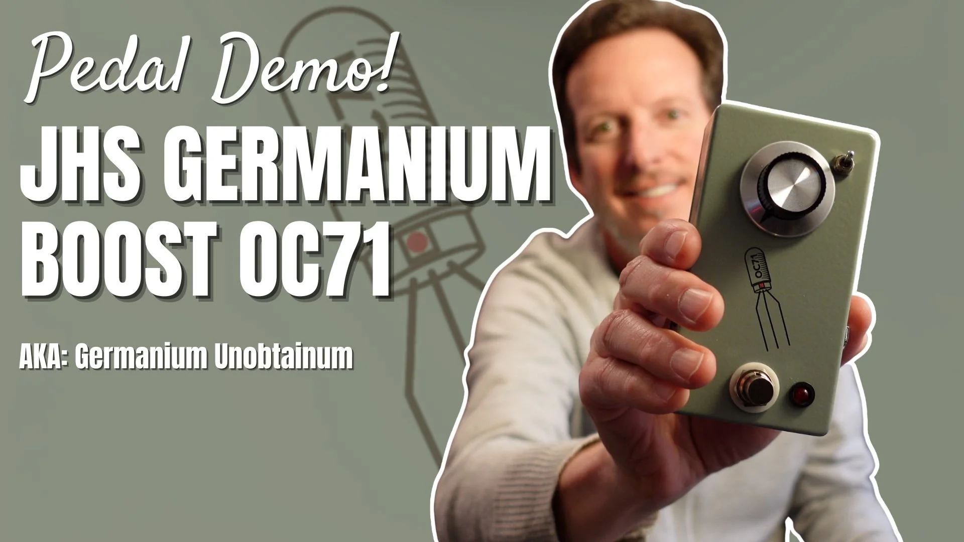 JHS Germanium Boost OC71 - Demo &amp; Unboxing