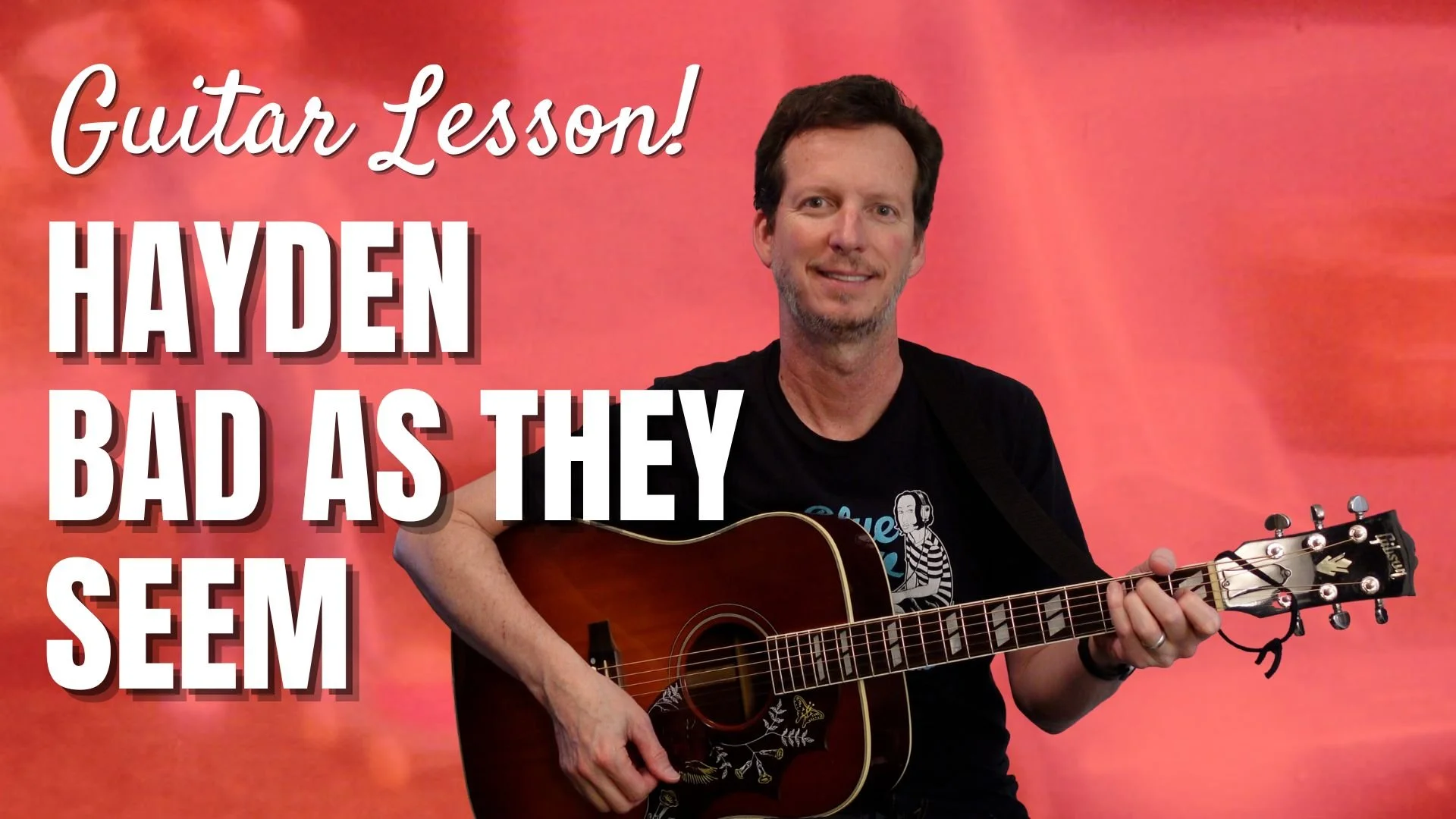Hayden - Bad As They Seem - Guitar Lesson and Tutorial