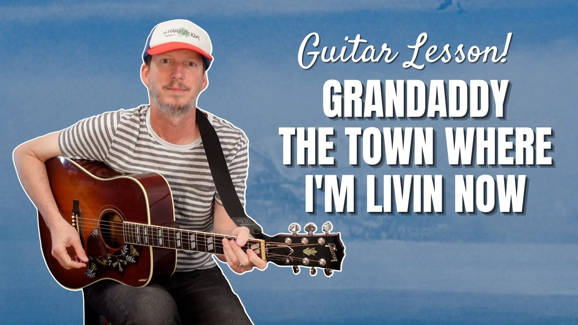 Grandaddy - The Town Where I'm Livin Now - Guitar Lesson and Tutorial