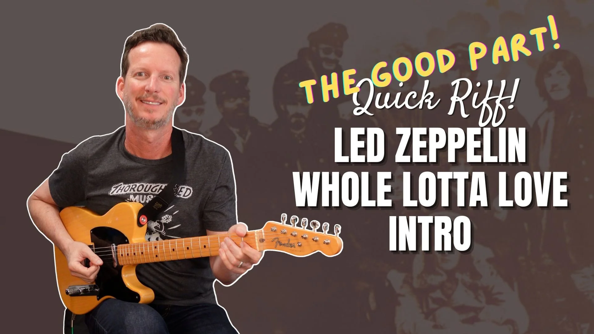 Led Zeppelin - Black Dog (Intro) - Guitar Lesson and Tutorial - The Good Part!
