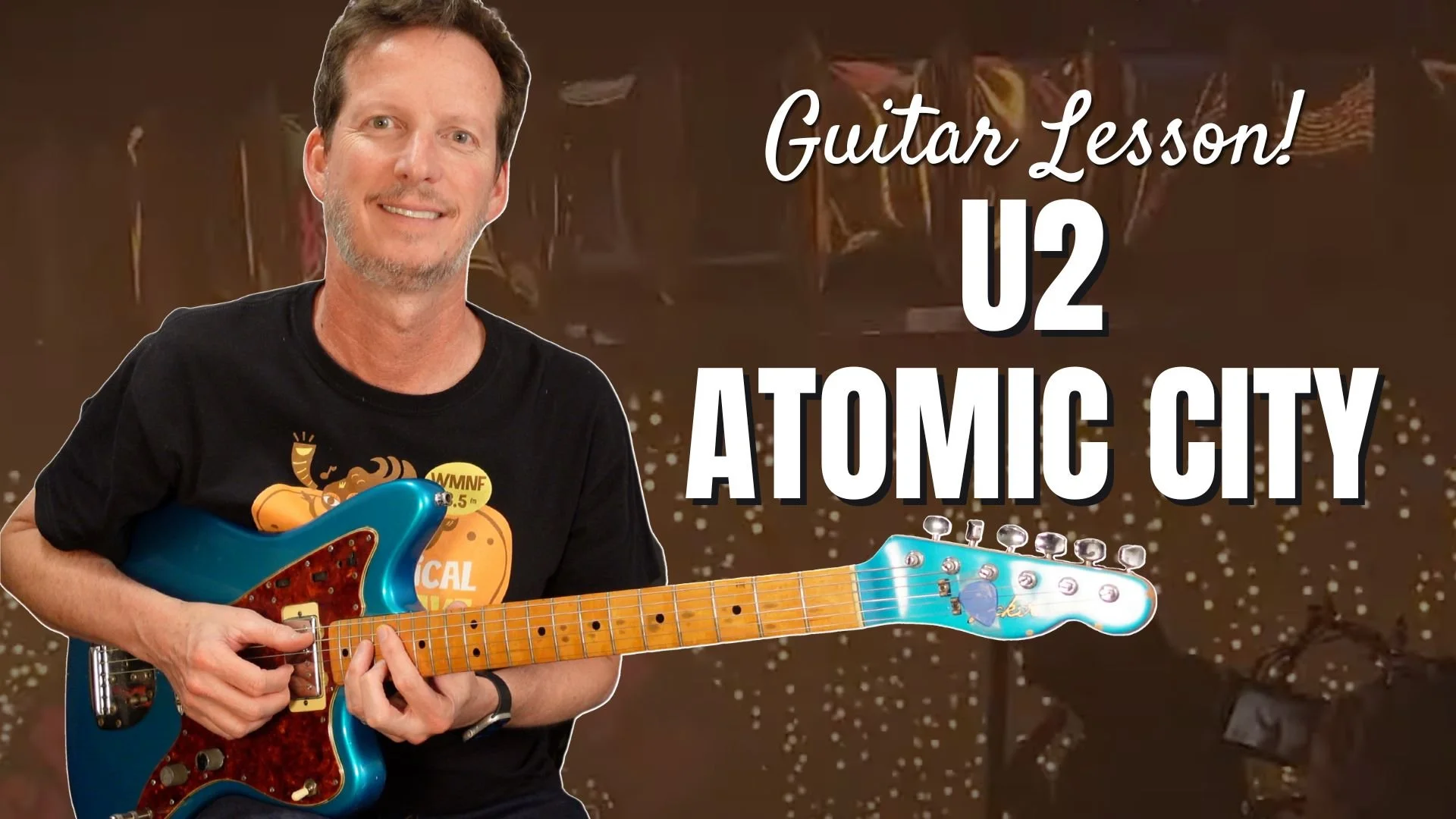 U2 - Atomic City - Guitar Lesson and Tutorial