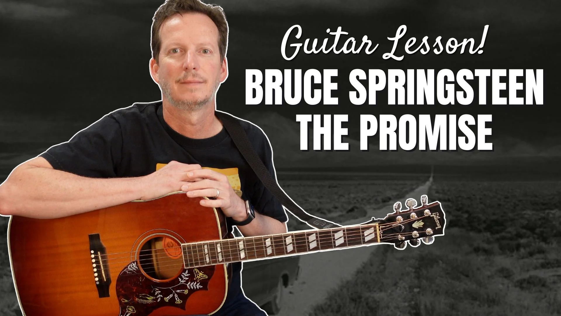 Bruce Springsteen - The Promise - Guitar Lesson and Tutorial