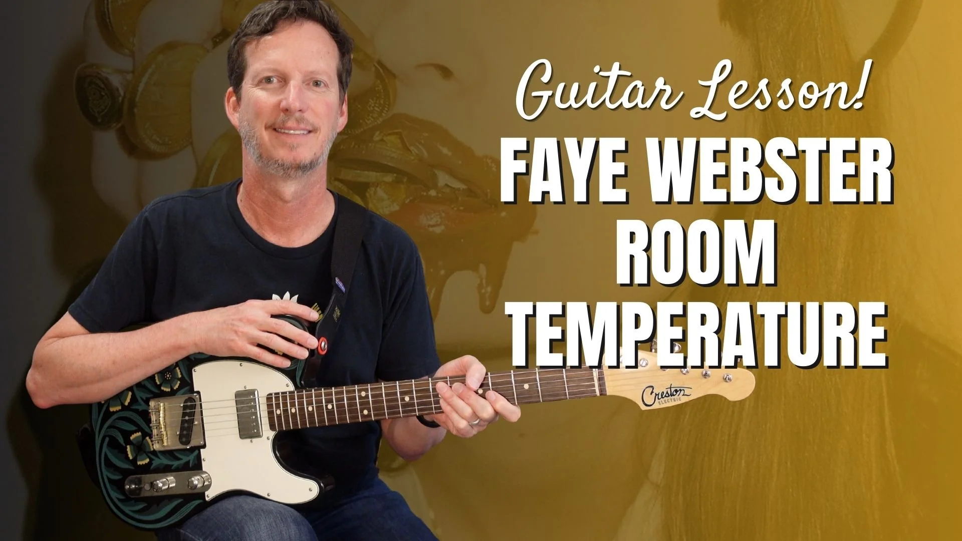 Faye Webster - Room Temperature - Guitar Lesson and Tutorial