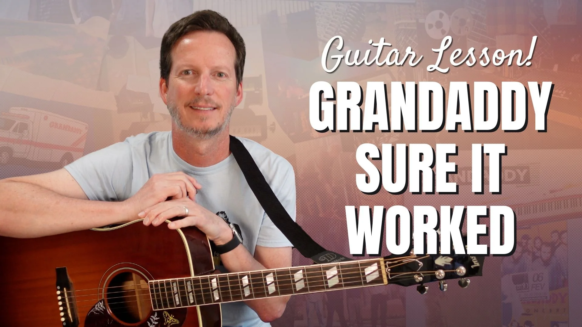 Grandaddy - Sure it Worked - Guitar Lesson and Tutorial