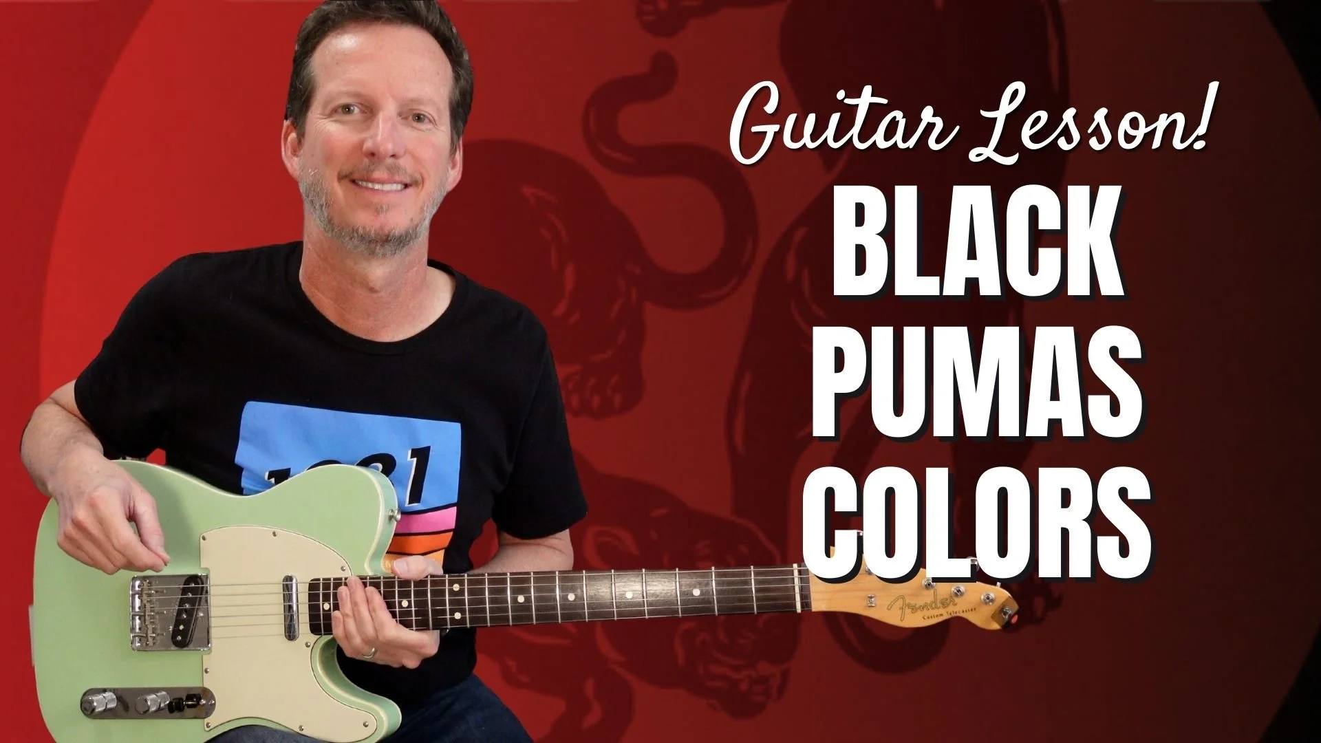 Black Pumas - Colors - Guitar Lesson and Tutorial