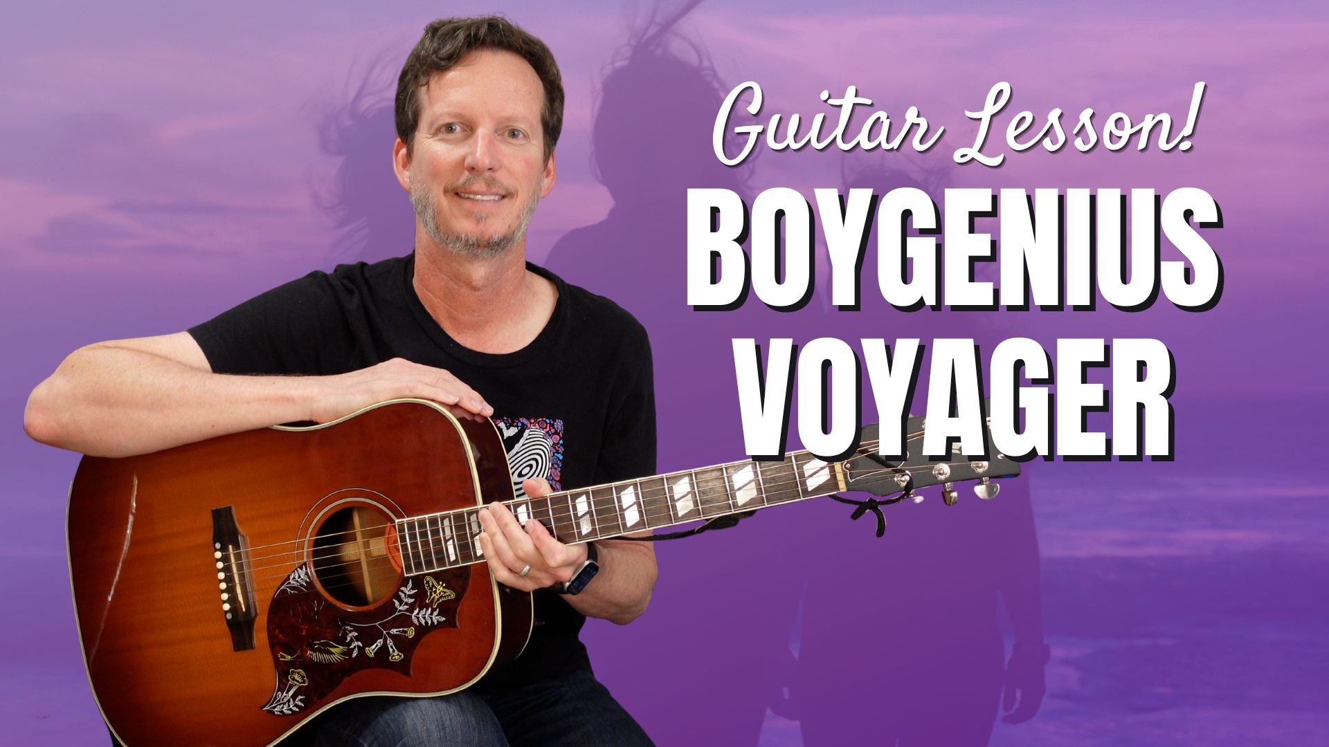 Tab in the description! - boygenius - Voyager - Guitar Lesson and Tutorial