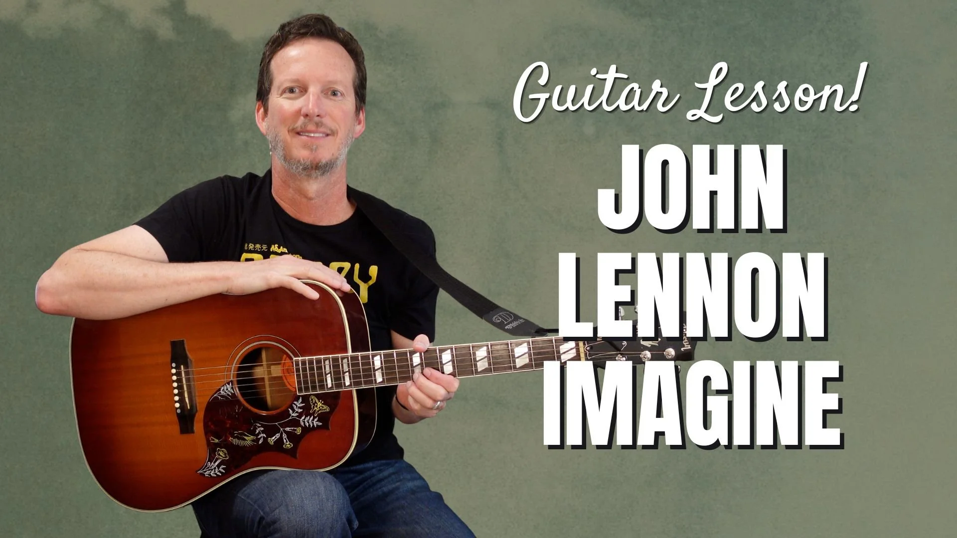 John Lennon - Imagine Guitar Lesson and Tutorial