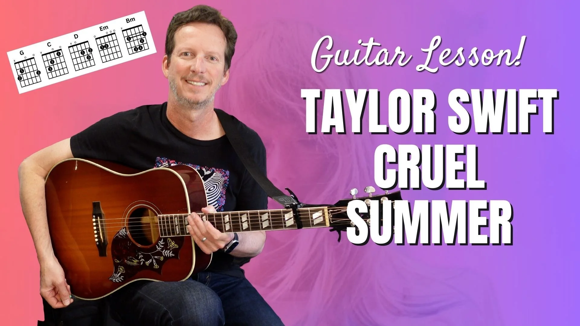 Taylor Swift - Cruel Summer - Guitar Lesson and Tutorial