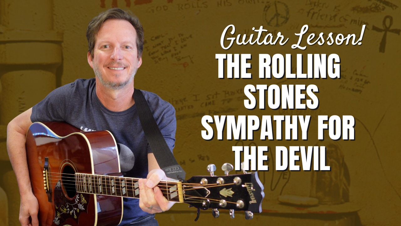 The Rolling Stones - Sympathy for the Devil - Guitar Lesson and Tutorial