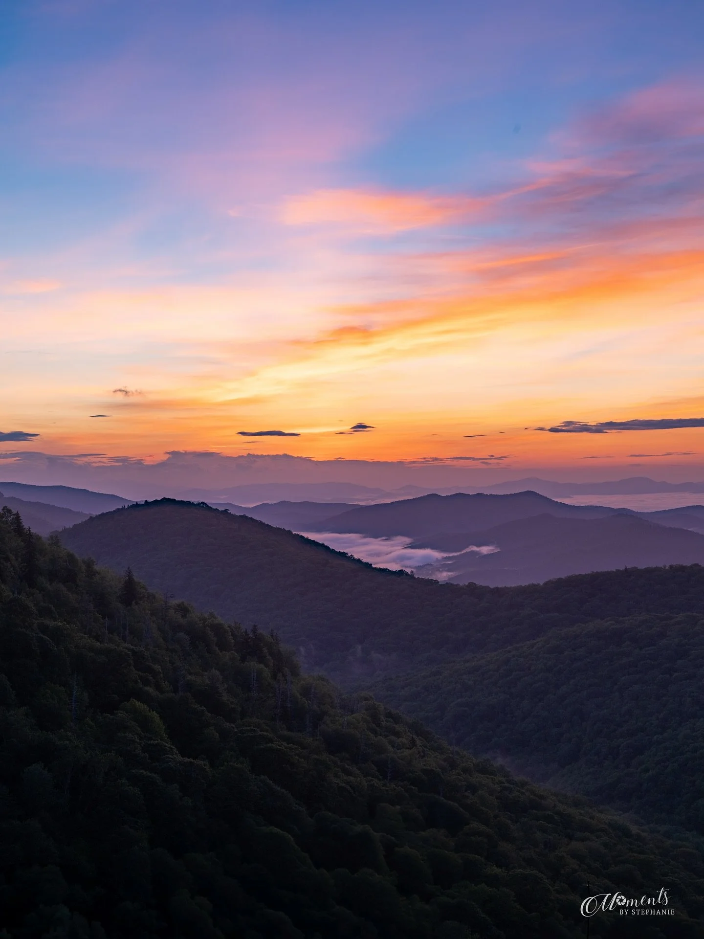 First Light&rsquo;s Embrace 💕

A morning spent on the mountaintop is better mental therapy than any doctor or any medicine could provide.  Nature heals the soul and the body.  Love how in this image the first light of morning embraces and illuminate