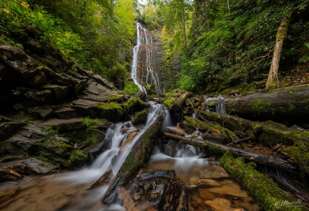 Interrupting the constant &ldquo;flow&rdquo; of Fall folliage pics in honor of #waterfallwednesday 😉

I always love returning to places like this! 
Mingo Falls is a beautiful reminder of the power and grandeur of nature. I was thankful for the good 