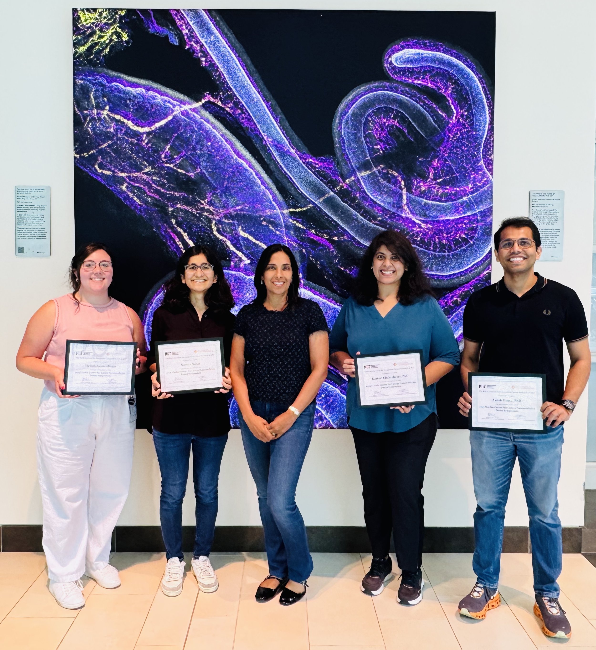 Congratulations to winners of the 2025 Marble Center Poster Symposium!