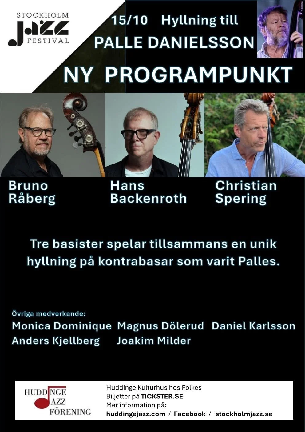 Tribute Concert to Palle Danielsson!