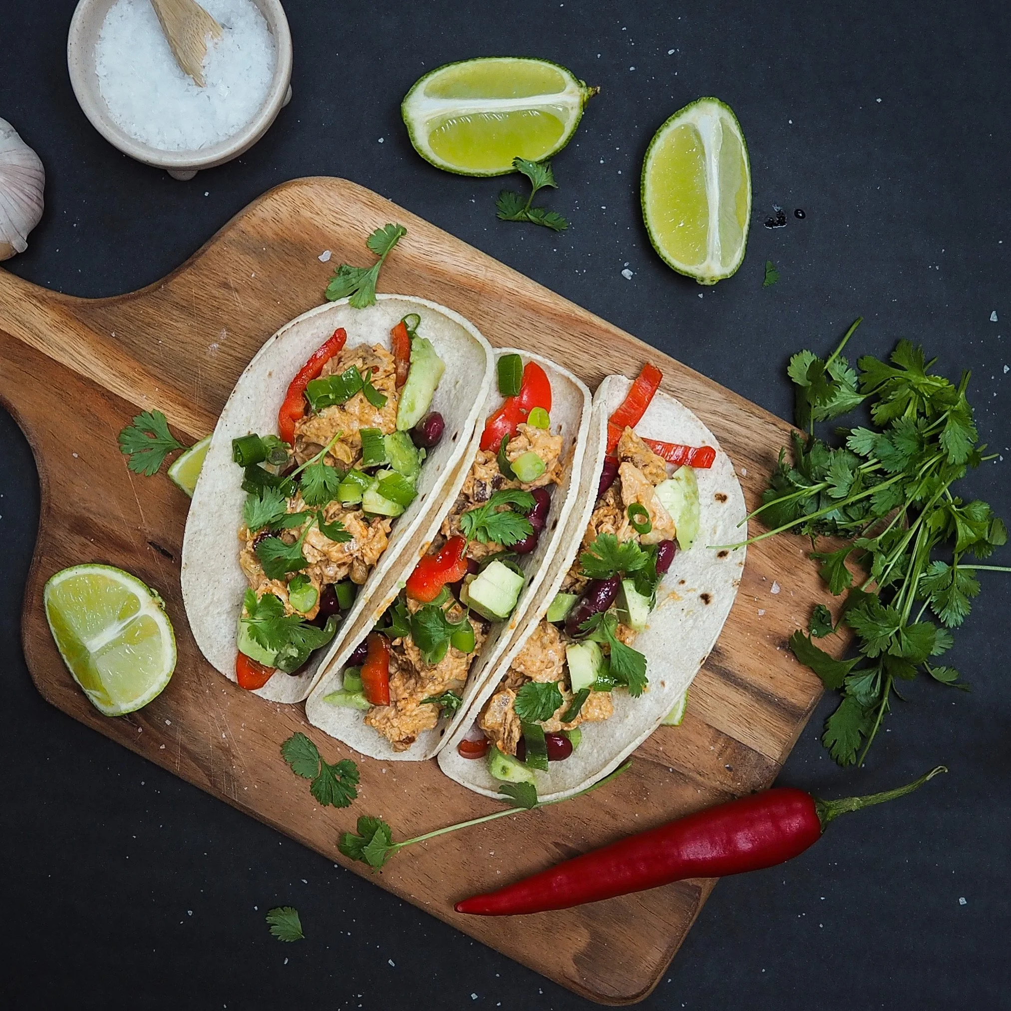 “PULLED” KYLLING I KREMET CHIPOTLESAUS
