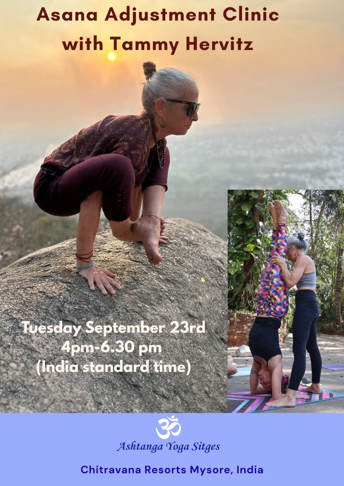 Asana Adjustments Clinic with Tammy Hervitz