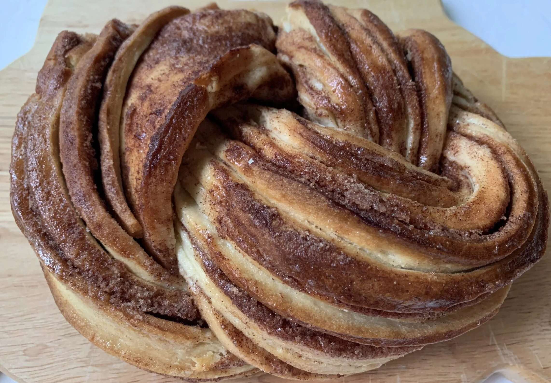 Cinnamon Braided Bread with the BEST Frosting
