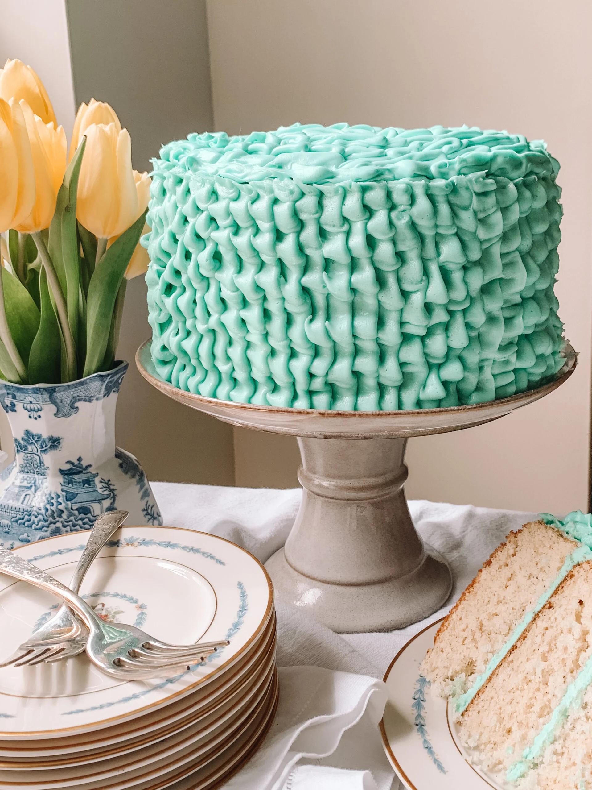 How to Make a Beautiful Layer Cake with a Boxed Cake Mix