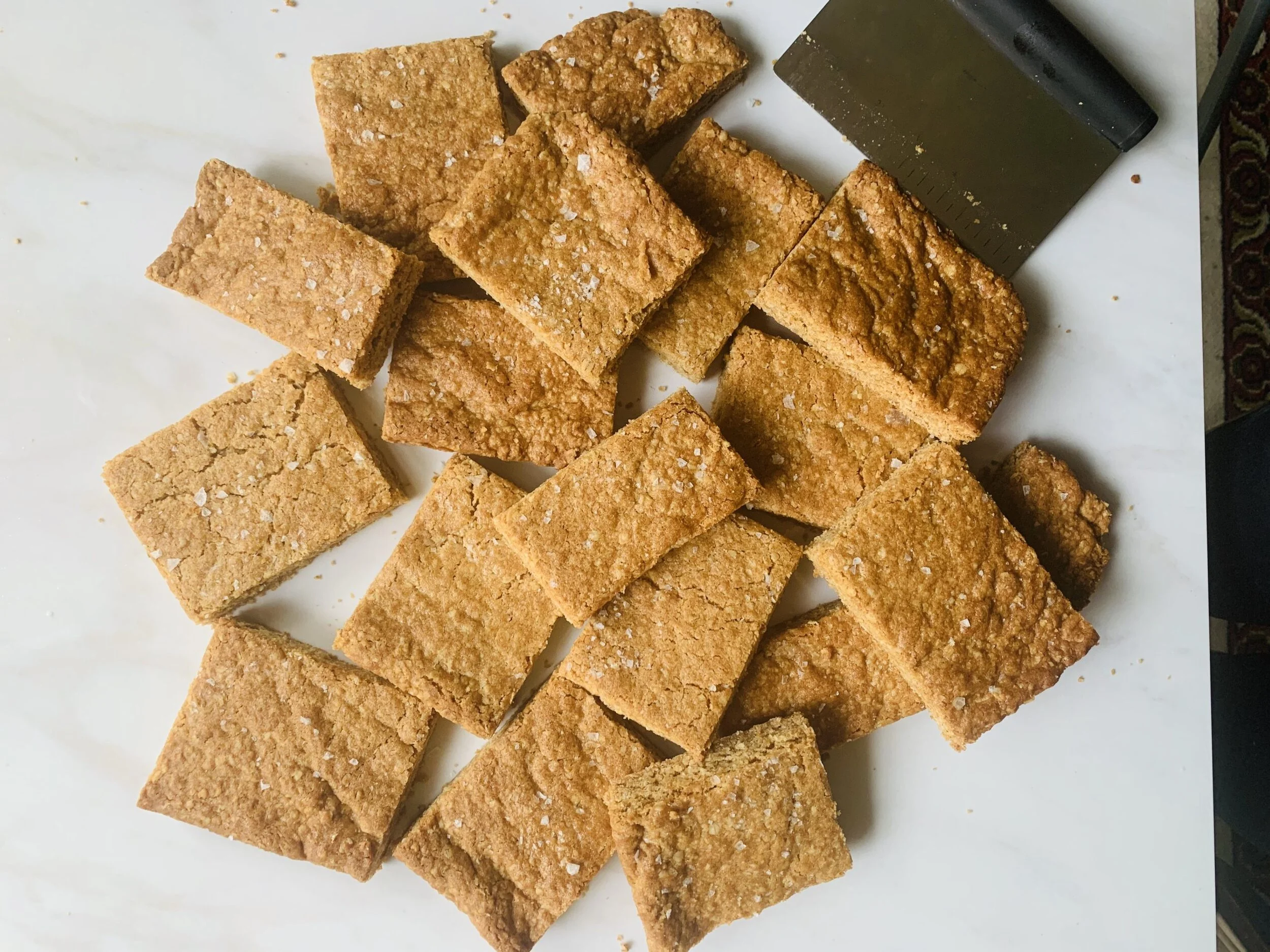 Thick, Soft Oatmeal Cookie Bars