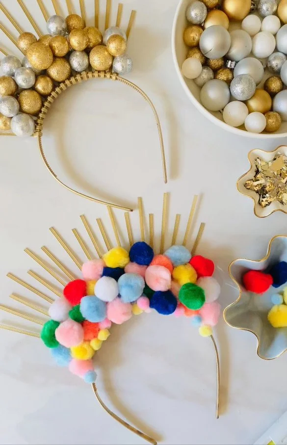 How to make DIY Party Headbands for New Year’s Eve or Special Occasions