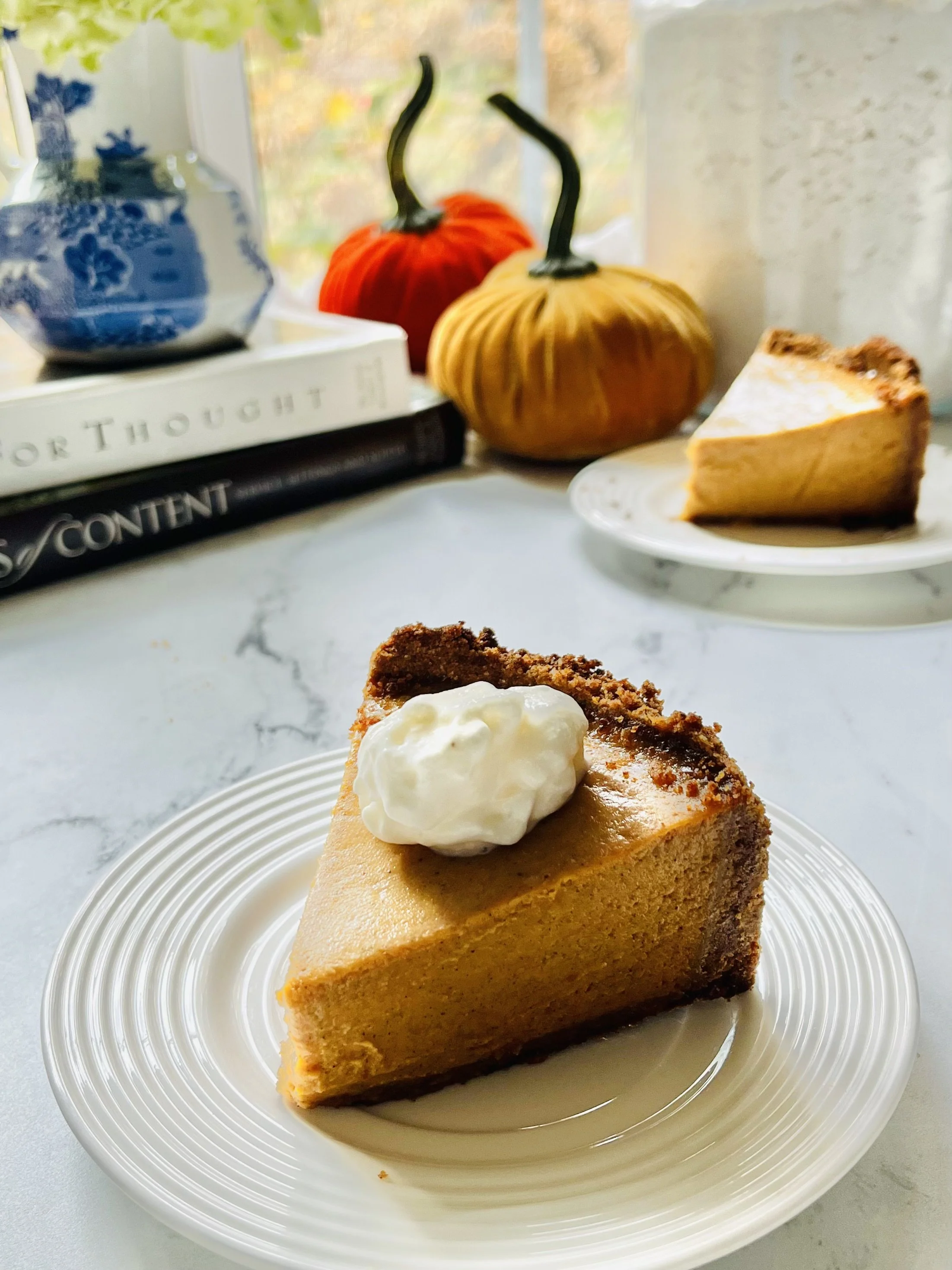 Pumpkin Pie in a Graham Cracker Crust 