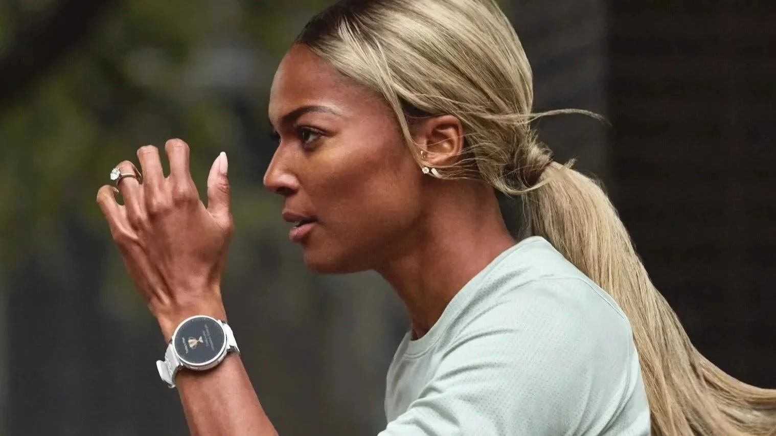 Amazfit x Gabby Thomas | Blue Ox