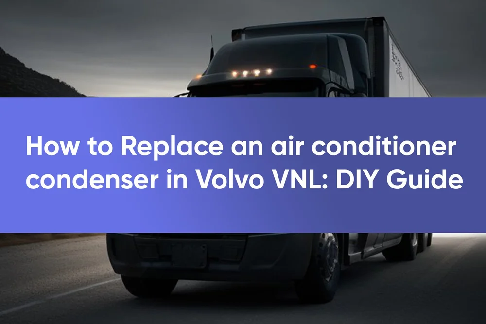 BOXI AC Condenser For Volvo VNL Trucks 1998-2016 / VNM VHD 1998-2006 - Replaces 20461065, 21095290