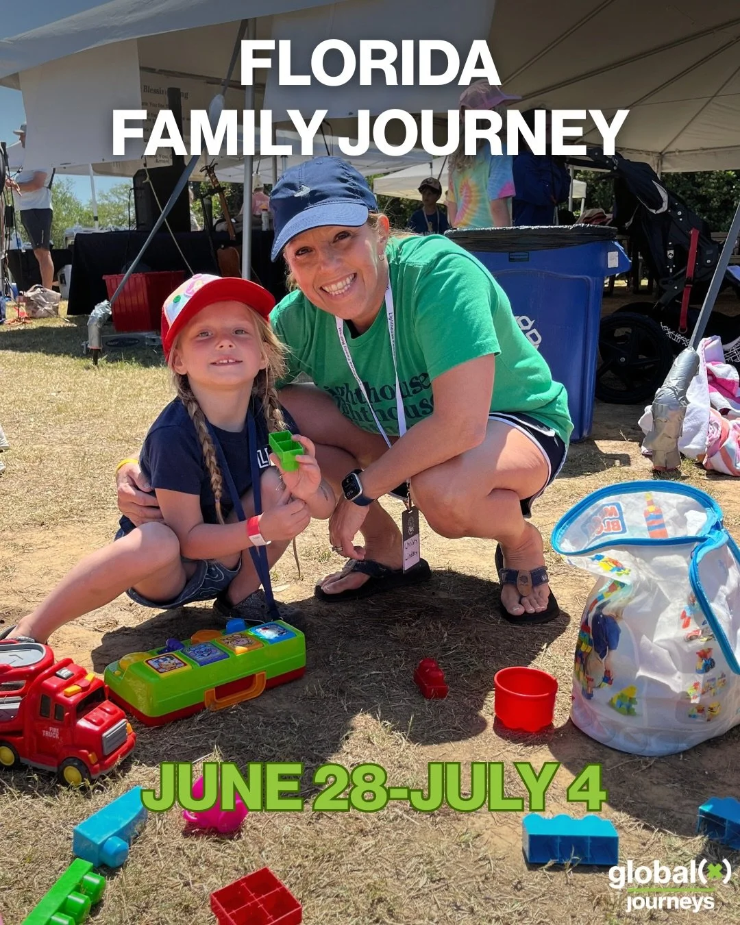 You might think serving families facing childhood cancer would be heavy, but this summer, it&rsquo;s anything but. On the Florida Family Journey, you&rsquo;ll serve alongside Lighthouse Family Retreat in Miramar Beach, Florida, providing rest, laught