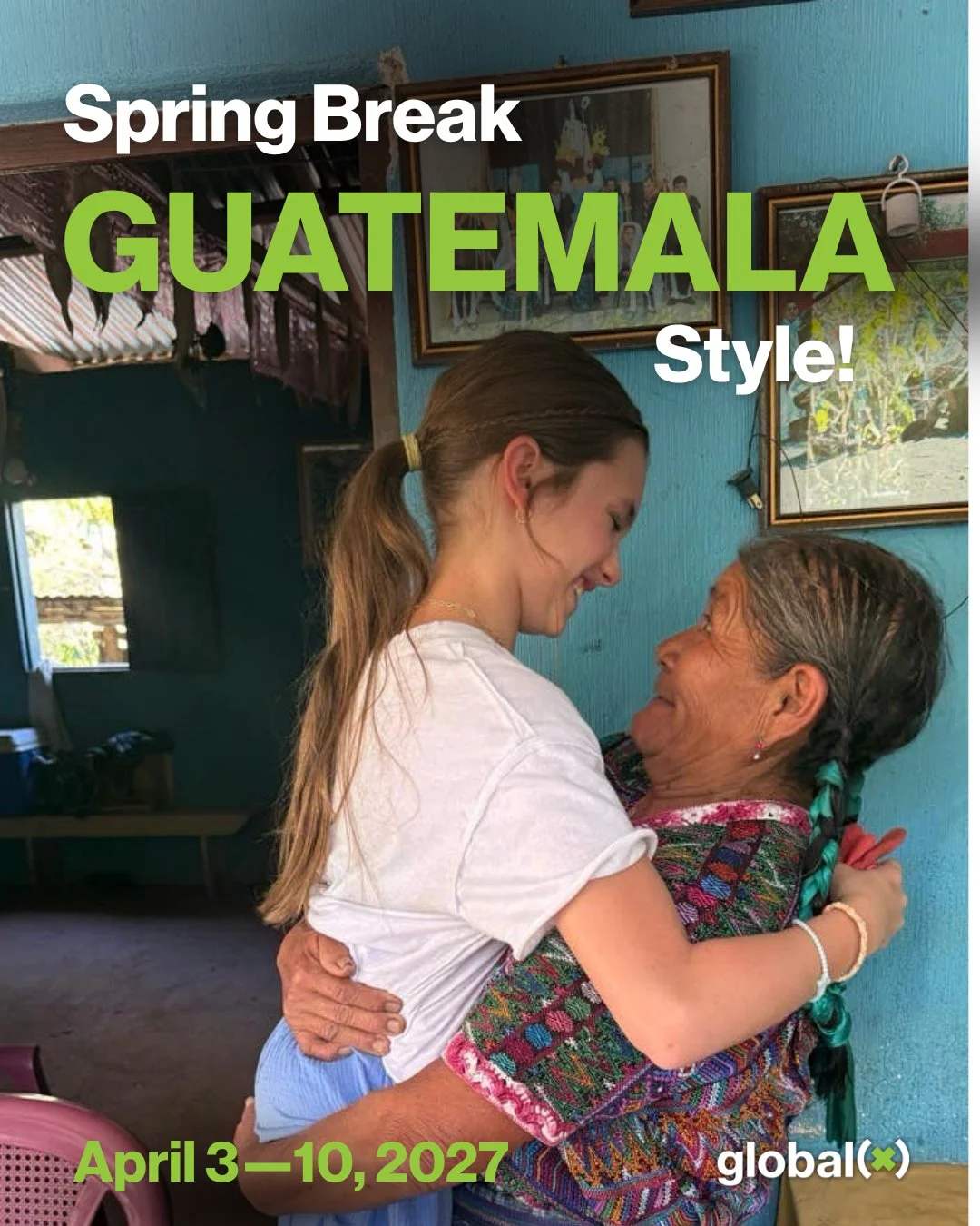 Bring your energy, bring your playful side, and bring the whole crew!

This spring break, grab the family and join us in Guatemala! Alongside 410 Bridge, you&rsquo;ll play games, share Bible stories, kick around a soccer ball, and make new friends in