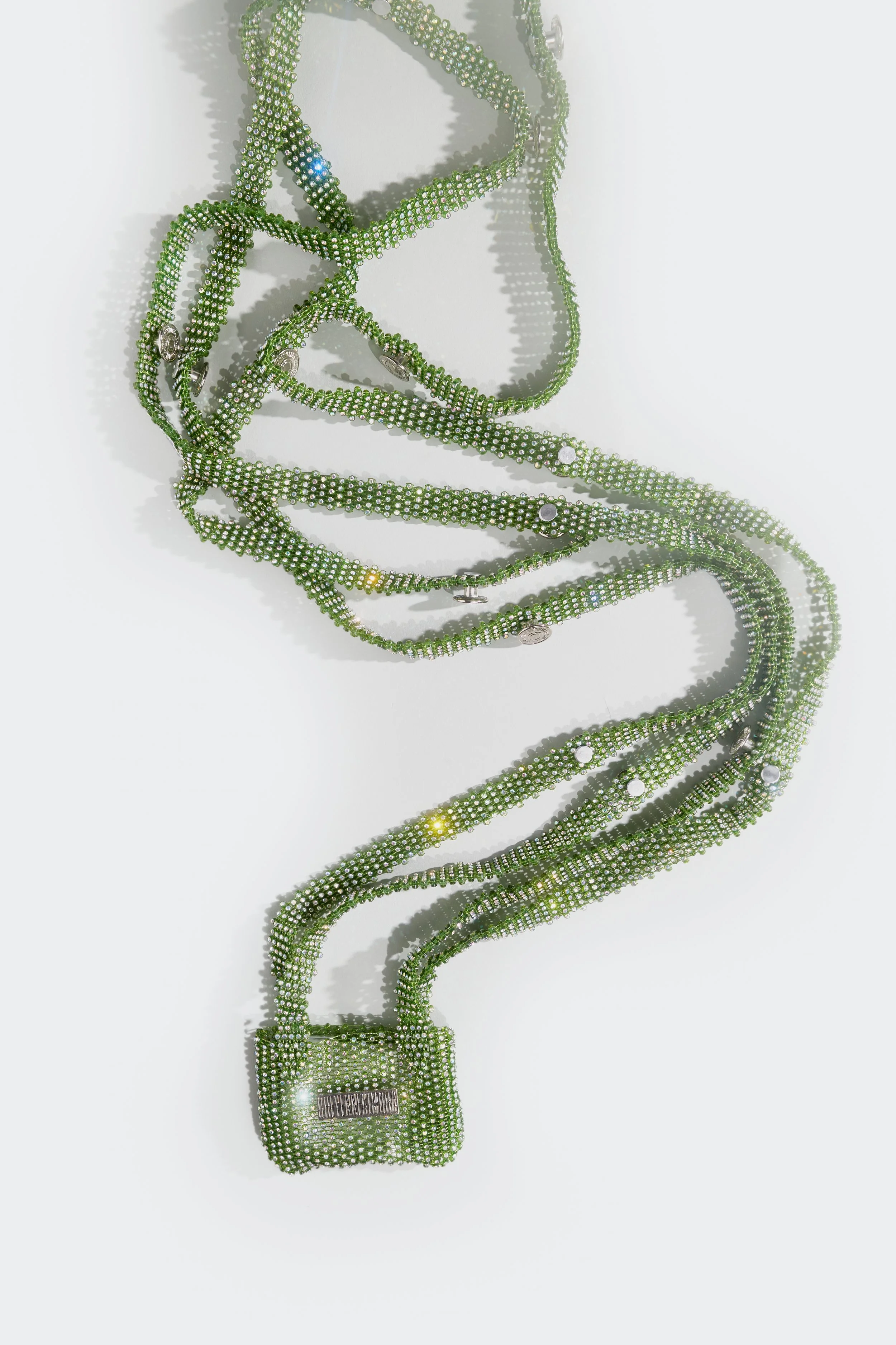 spaghetti mini bag — long