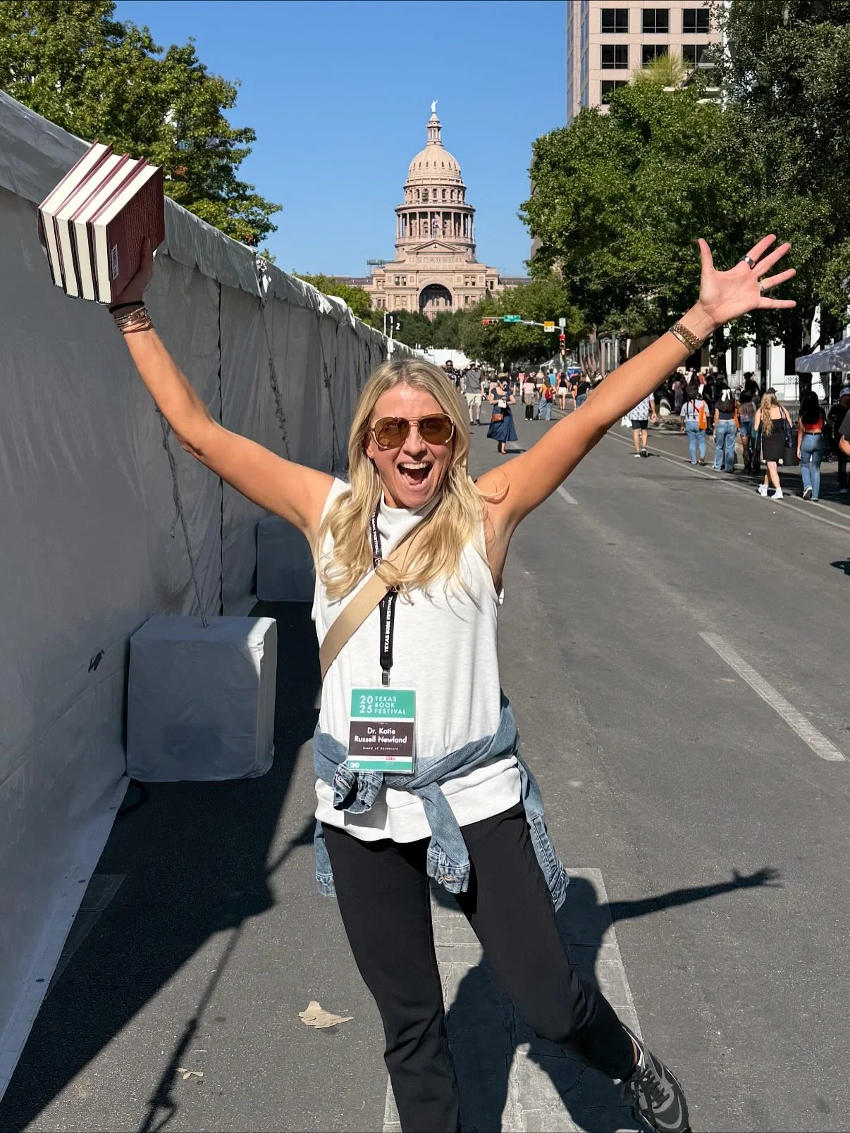 What a wonderful weekend celebrating stories, ideas, and the authors who bring them to life at the Texas Book Festival. Feeling inspired and grateful for the power of books and to be a small part of such an incredible organization. 📚💫@texasbookfest
