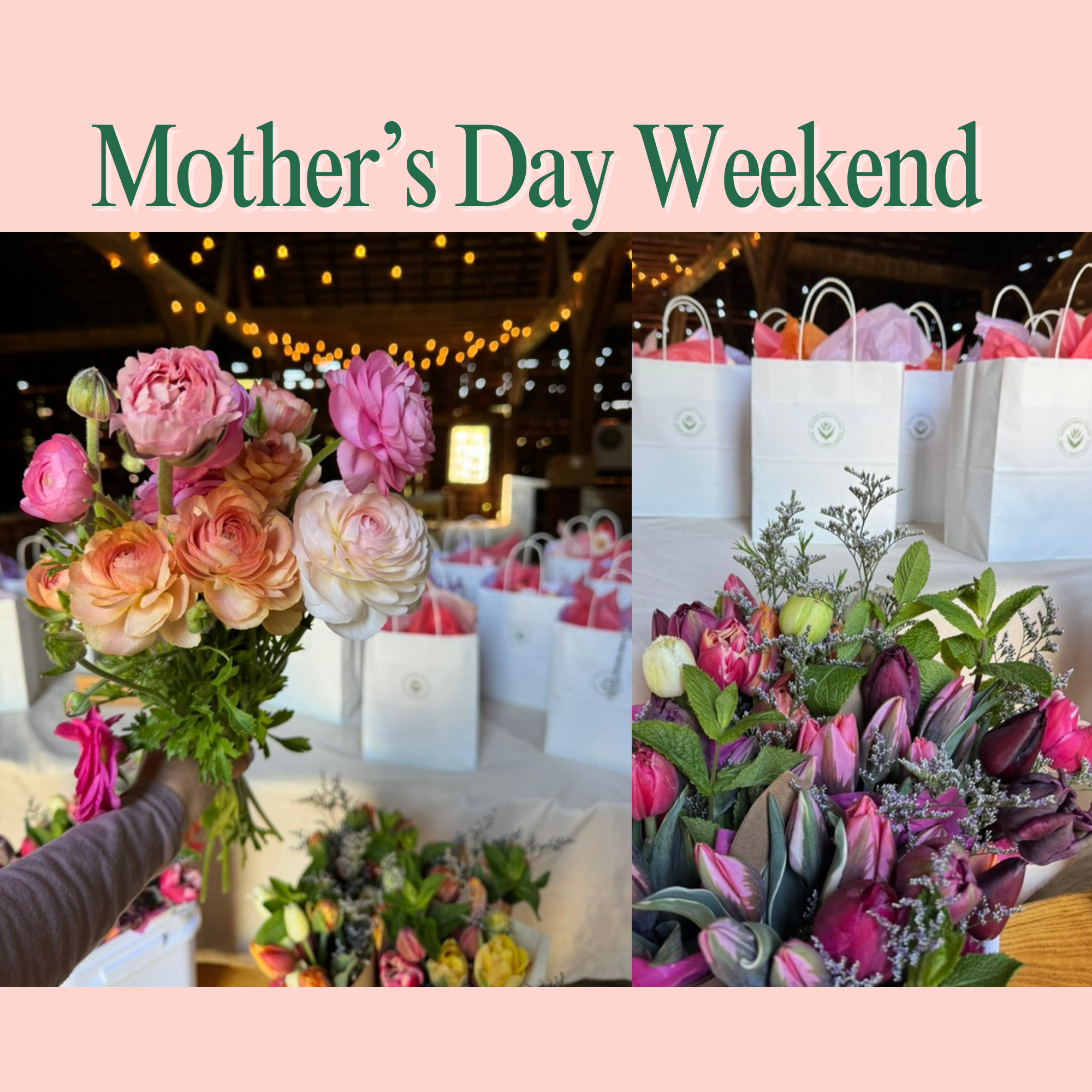 Mother's Day Weekend Flower Market Event