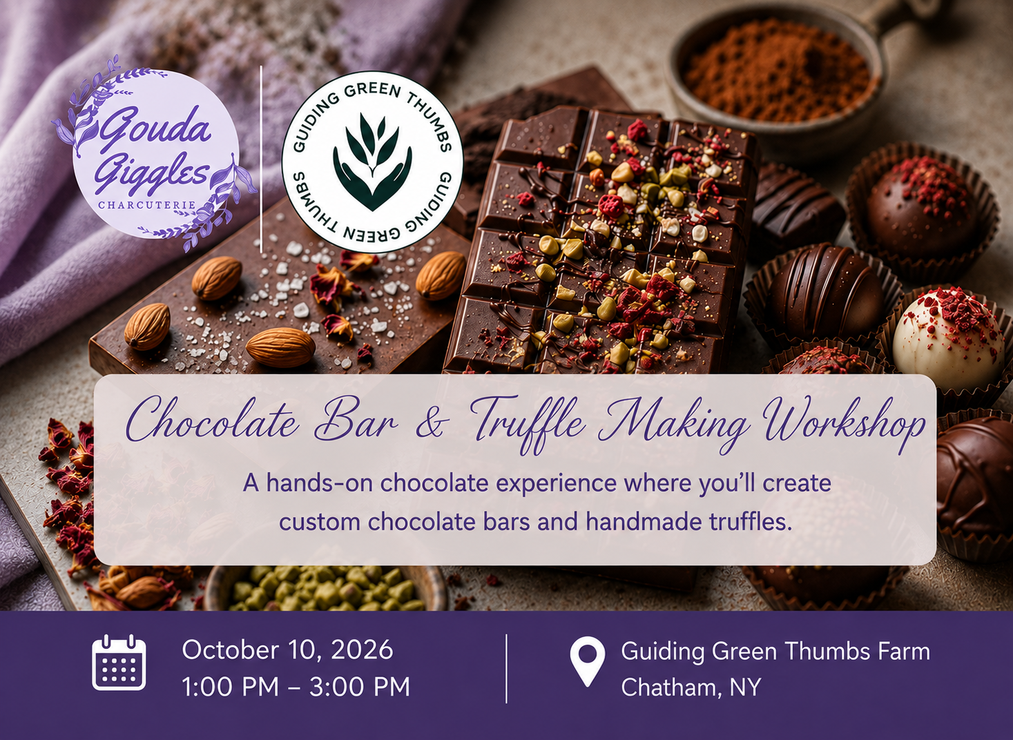 Chocolate Bar & Truffle Making Workshop!