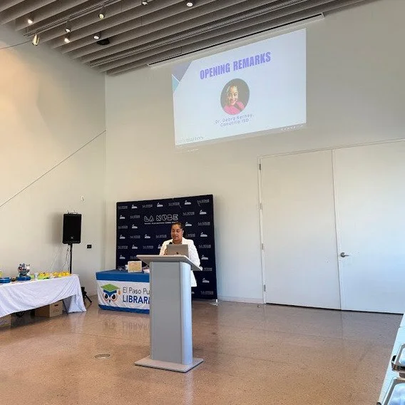 🎉 What an incredible day at the 2025 Early Matters El Paso Early Childhood Education Conference! 💫

Thank you to all the amazing educators, speakers, presenters, and partners who joined us this past Saturday at La Nube STEAM Discovery Center for a 