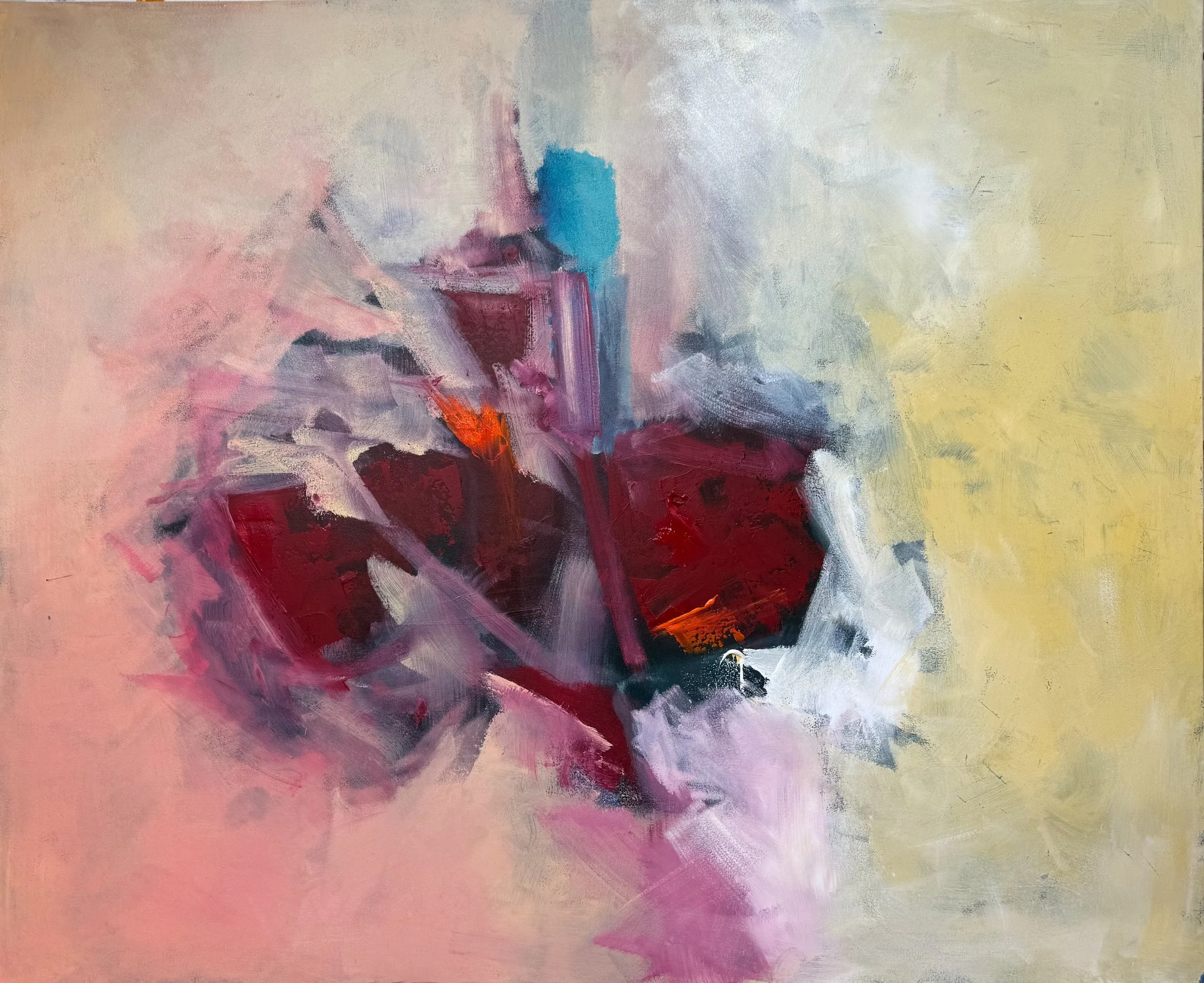 Too Young to Die, 68x56, acrylic on canvas