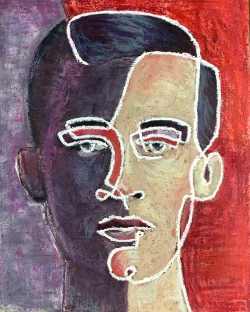 Louis, oil on canvas