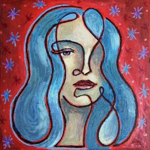 Stella, oil on canvas
