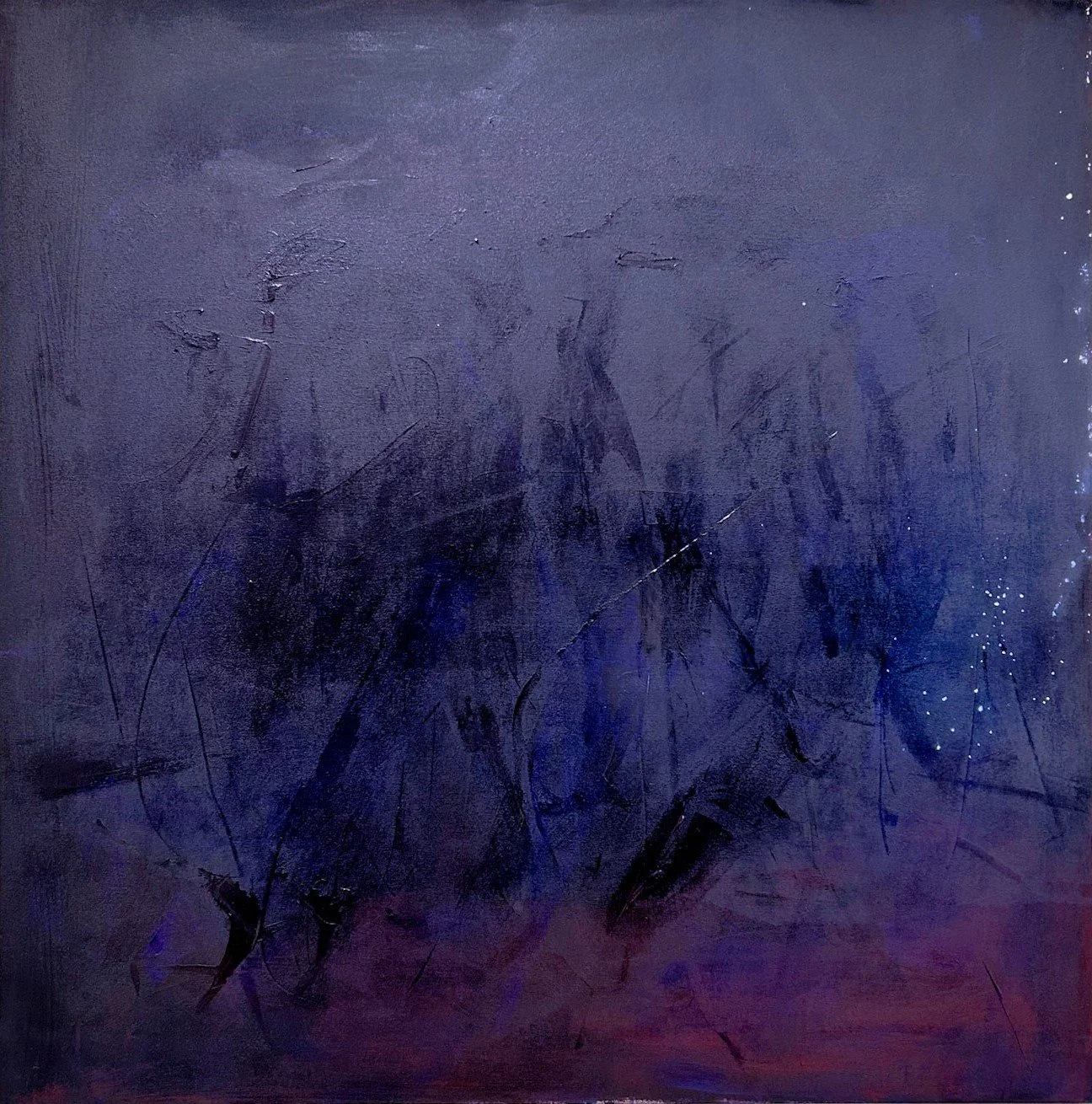 Everything Matters, acrylic on canvas, 48x48